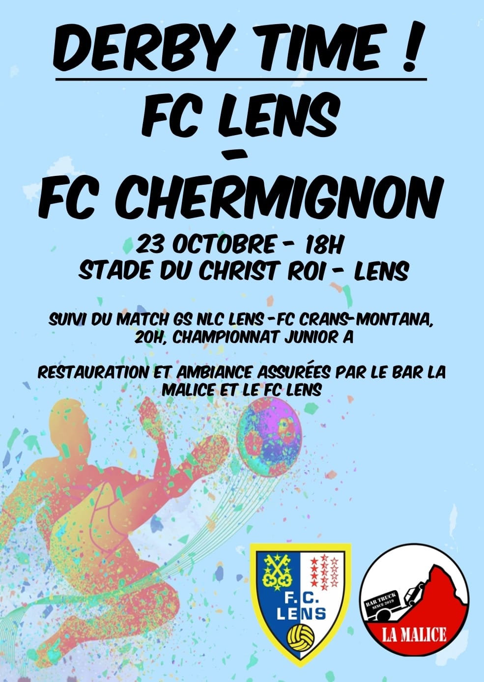 affiche derby lens chermignon