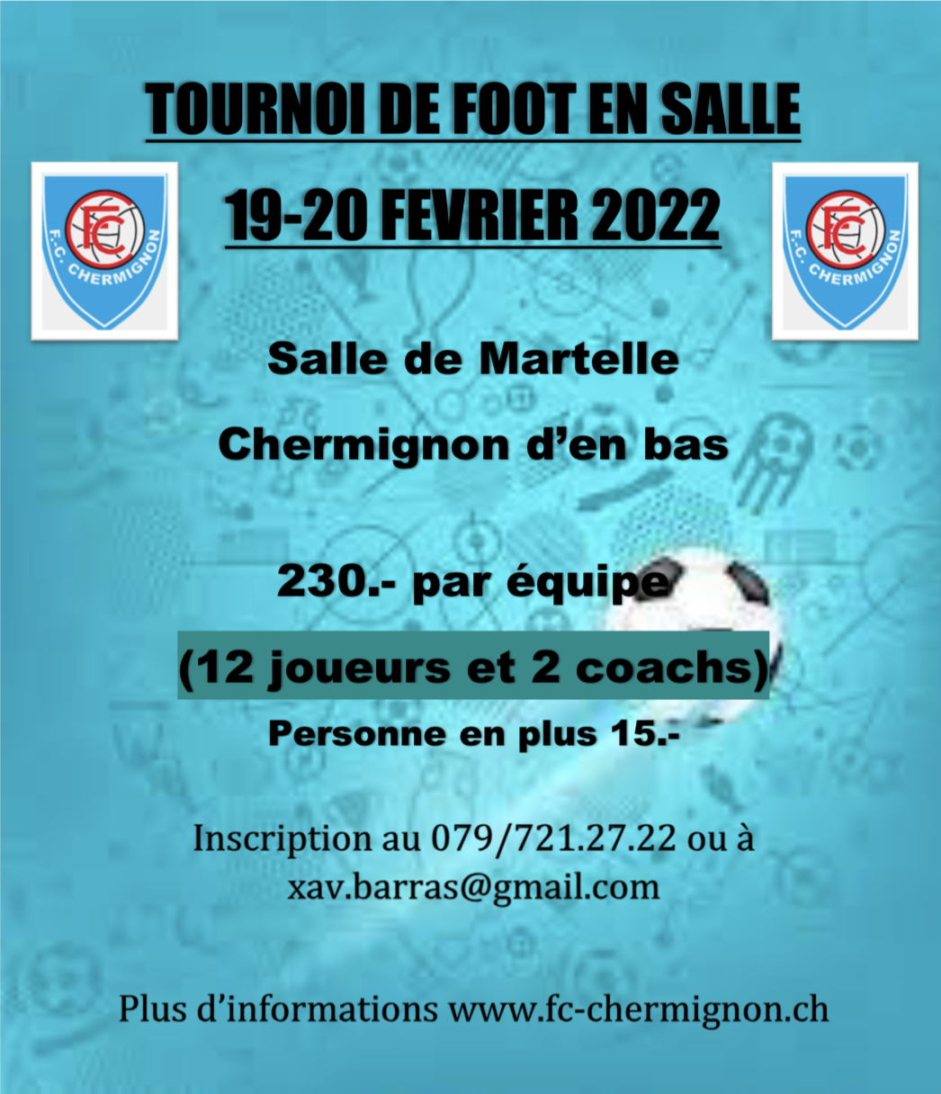affiche tournoi salle