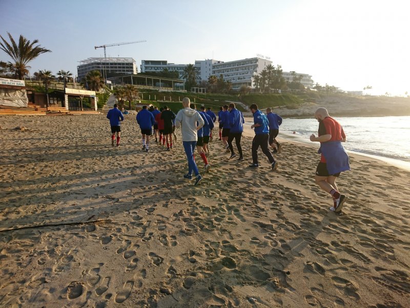 Camp à Chypre