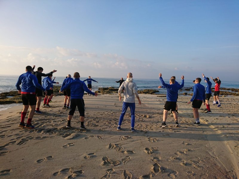 Camp à Chypre