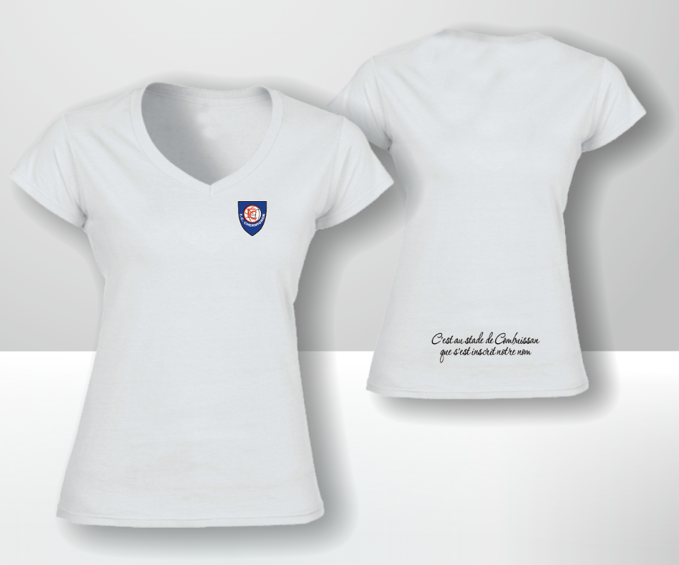 T-shirt blanc femme